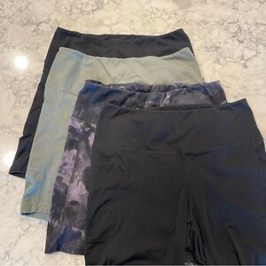 Danskin Set of Black x2, Olive, Gray Athletic Shorts
